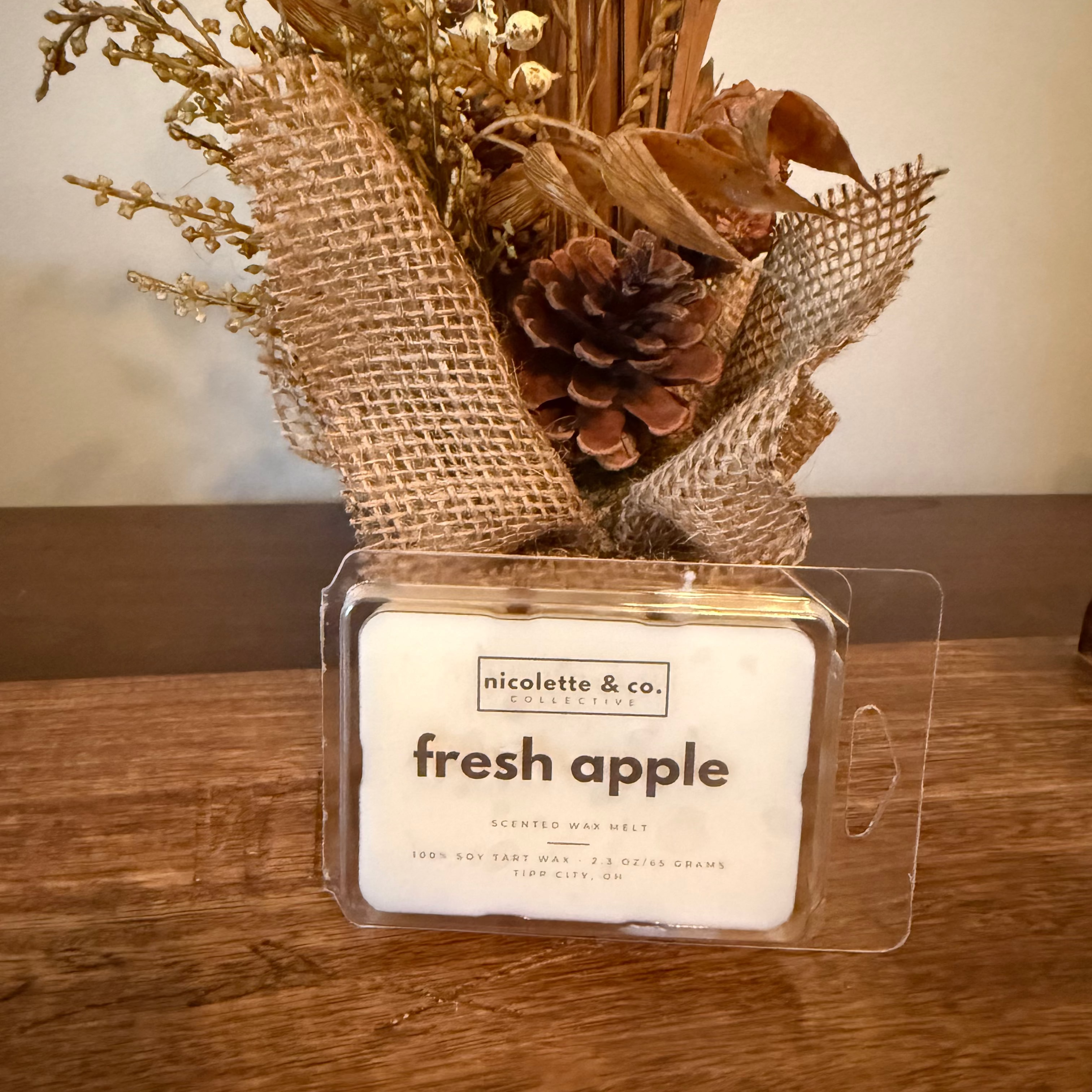 fresh apple wax melt