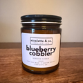blueberry cobbler candle